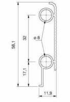 Art. 1006 Profil konstrukcyjny dolny, do szafek kuchennych zlewozmywakowych